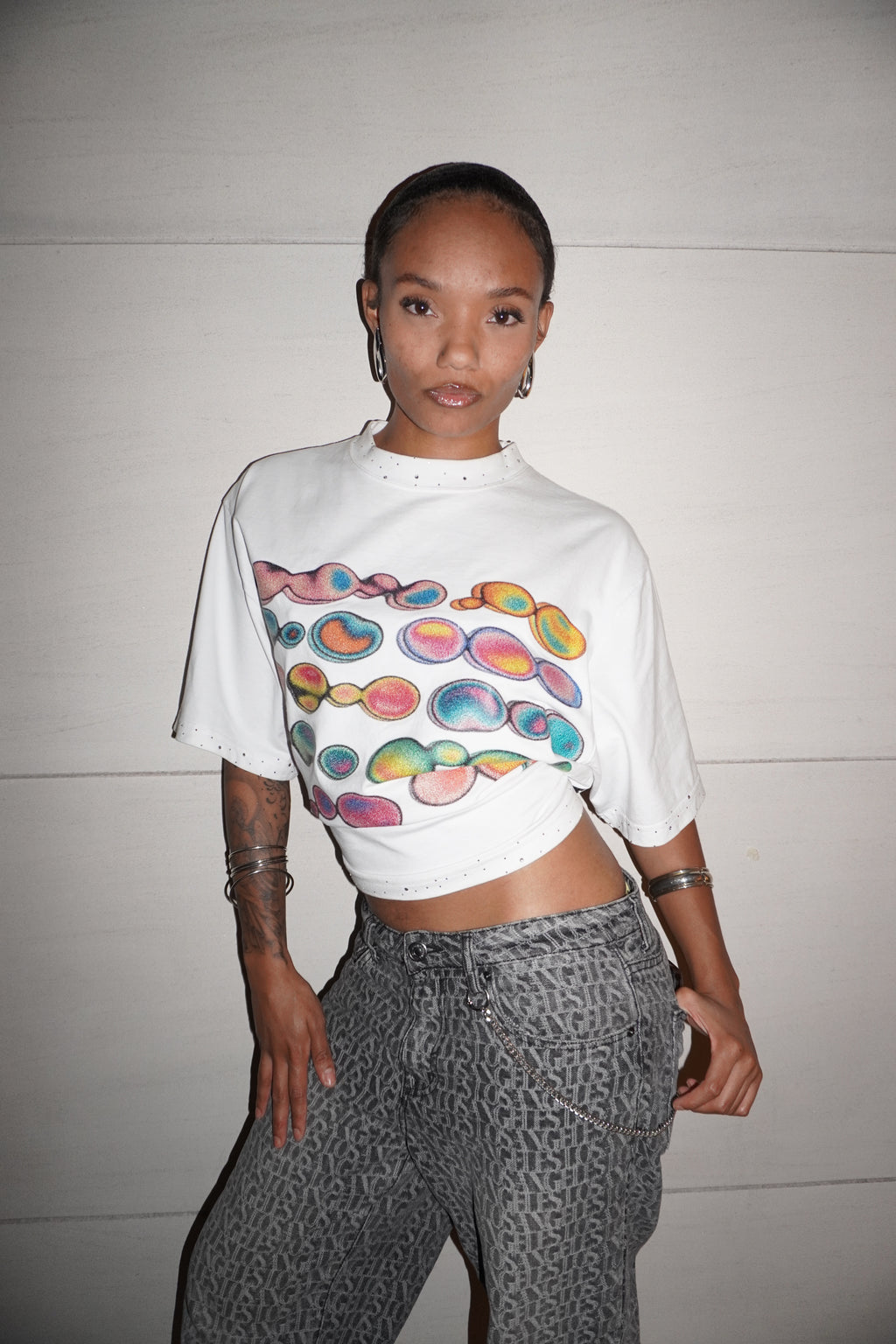 "FUSED MINDS" BOXY T SHIRT