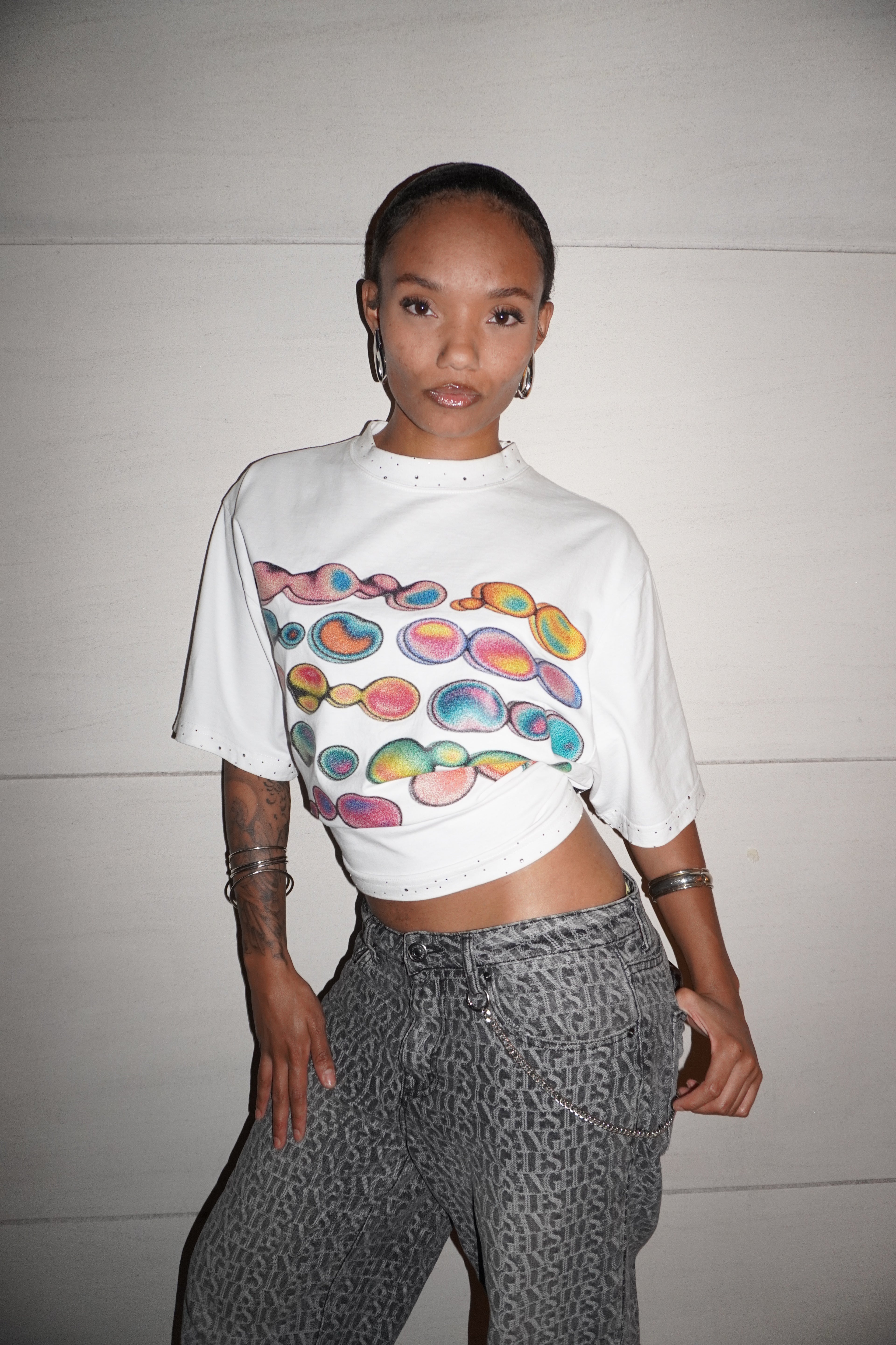 "FUSED MINDS" BOXY T SHIRT